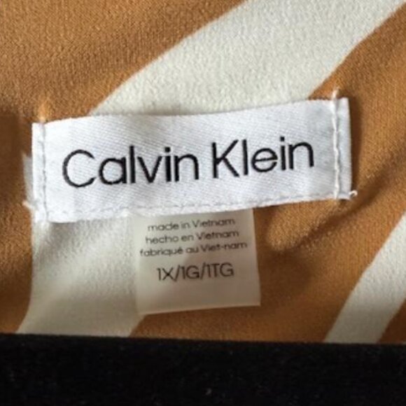 Calvin Klein Sleeveless Blouse - Picture 3 of 3